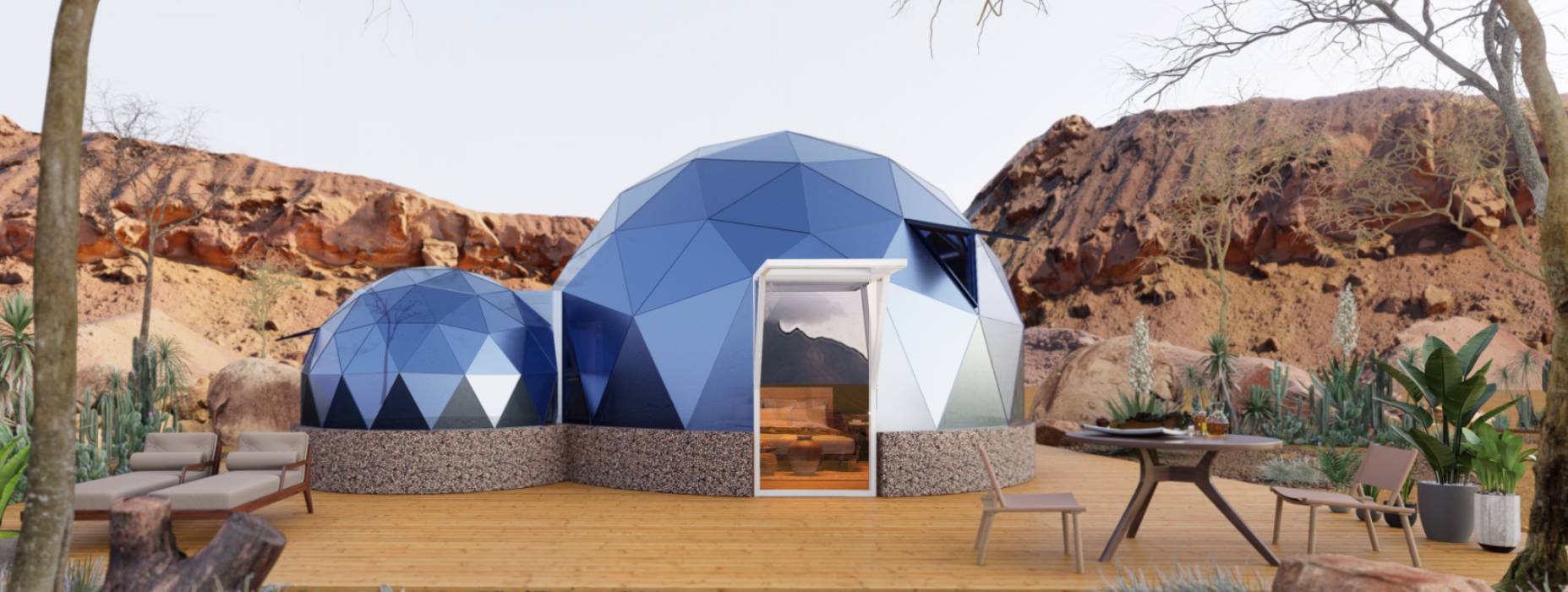 河东区球形智能光伏玻璃星空房